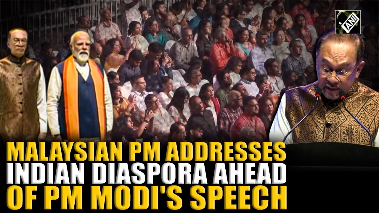 Malaysia PM Anwar Ibrahim addresses community program in Kuala Lumpur | PM Modi Malaysia Visit