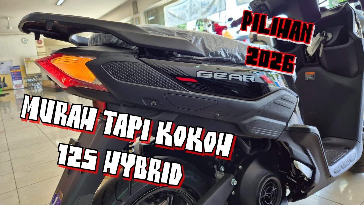 'Sporty & Kokoh' | YAMAHA GEAR ULTIMA HITAM GLOSS 2026