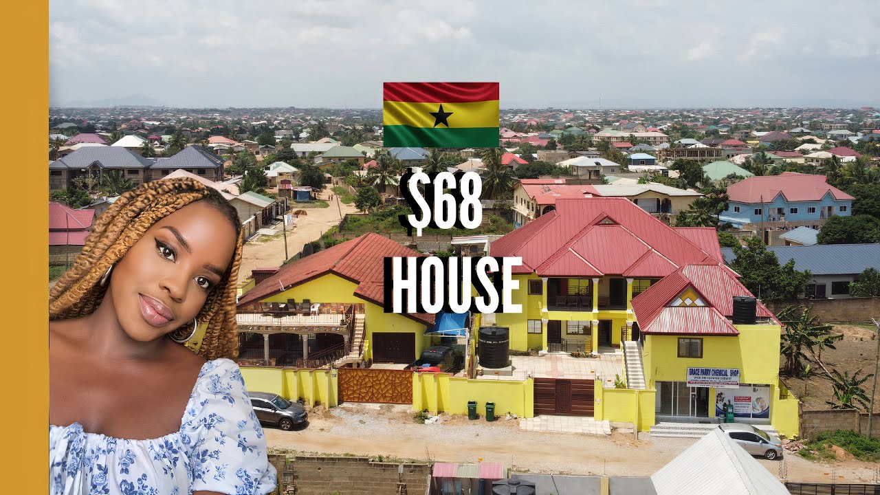 INSIDE A $68 GHANA HOUSE RENTAL | RENT A HOUSE IN GHANA