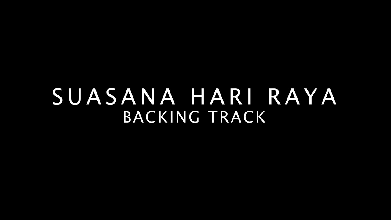 Suasana Hari Raya - Guitar Backing Track (Guitarist Malaya)
