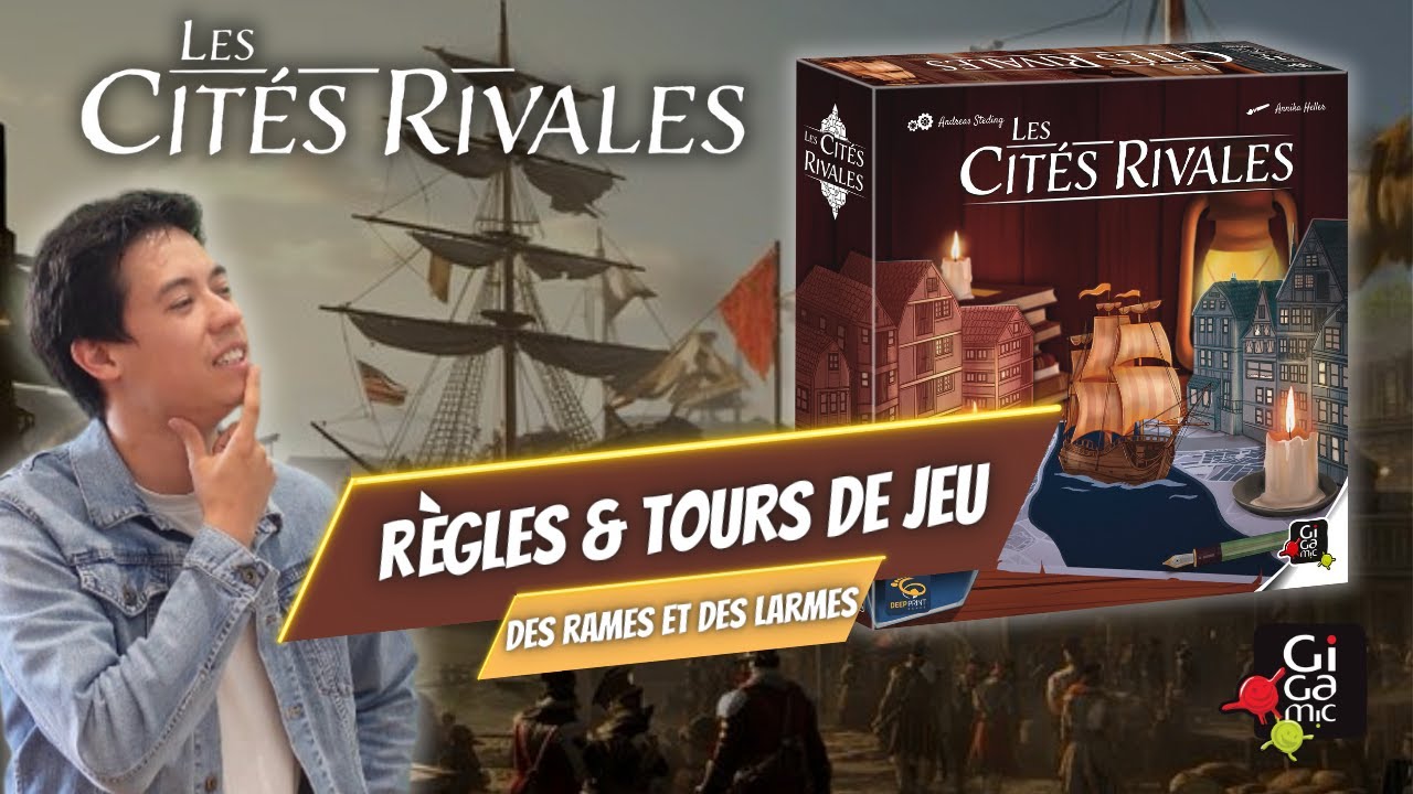 Les Cités Rivales - Règles et Tours de Jeu