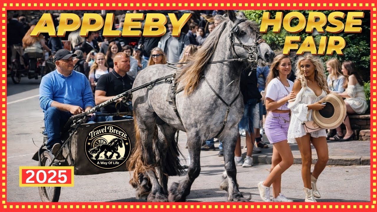Police, Horses, Drama Appleby Horse Fair 2025 has it all!