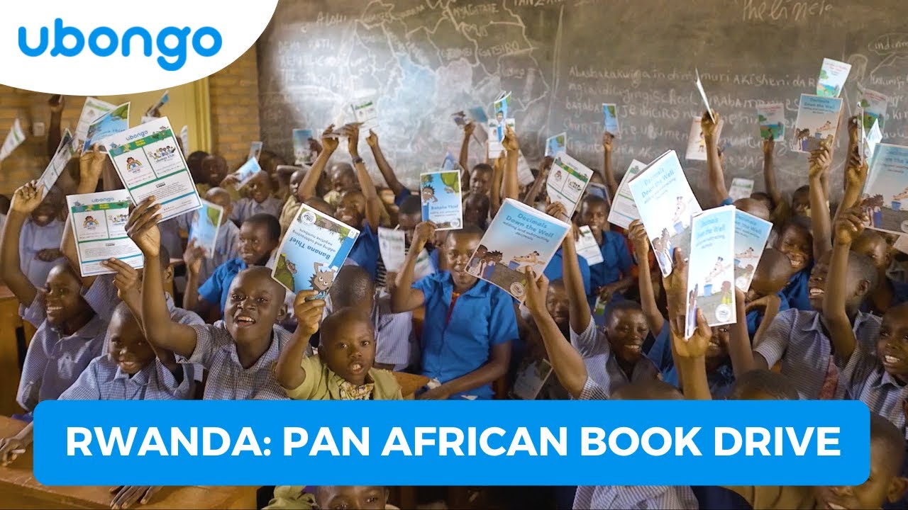 Rwanda: Pan African Book Drive Campaign | Ubongo | Africa's Biggest Classroom
