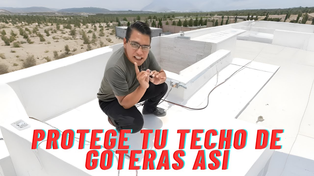 Evita las goteras así 👇🏻