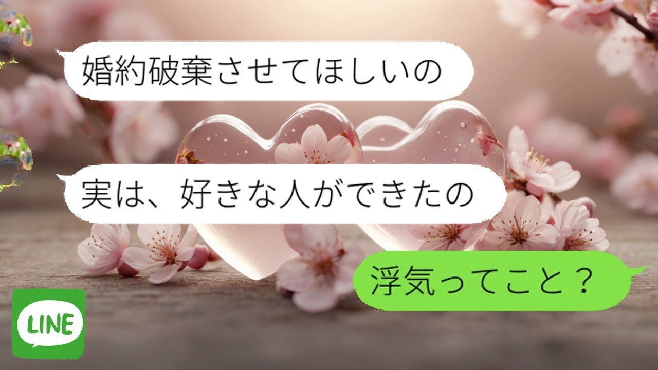 【LINE】「好きな人ができた」と婚約破棄した女→その2週間後に起きた衝撃の出来事がヤバすぎたｗ
