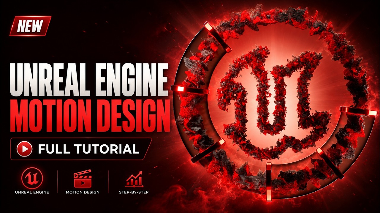 Unreal Engine Motion Design ~Swirly~ (Полный урок)