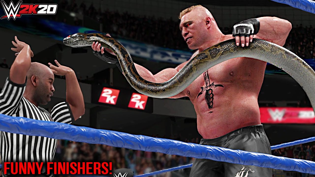 WWE 2K20 Top 10 Funny Finishers Swapping! Part 7