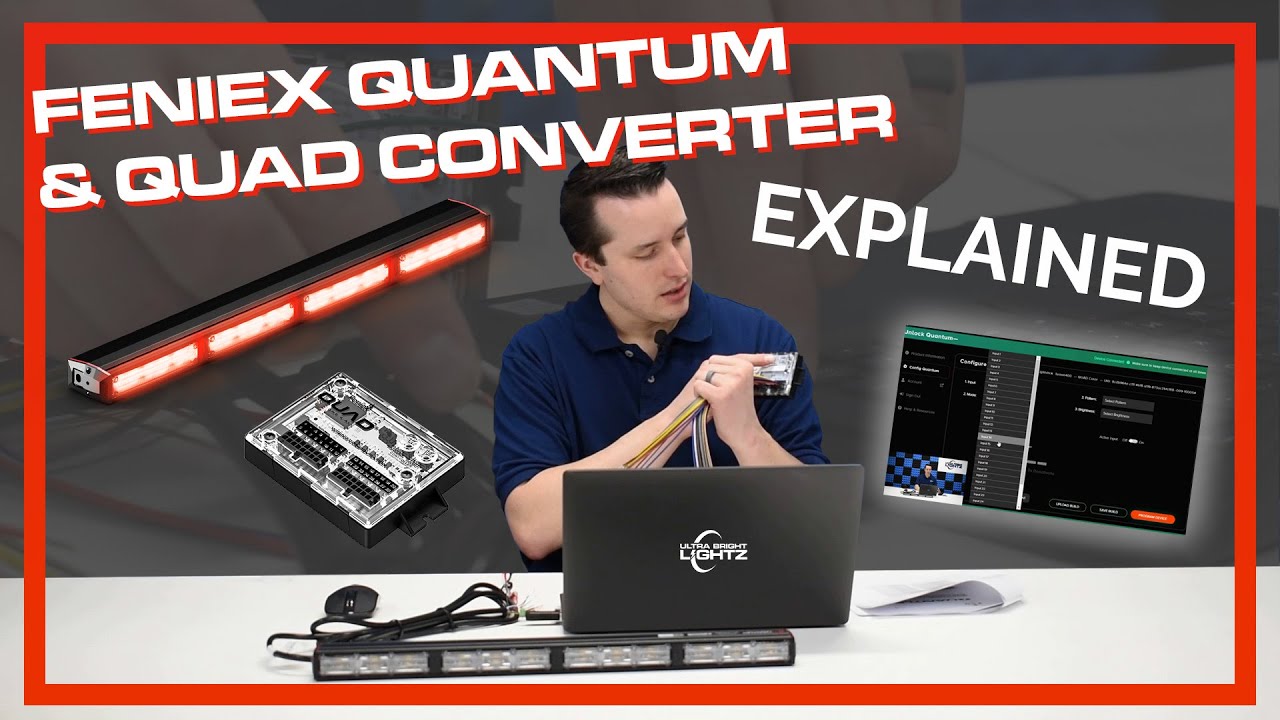 How to use the Feniex Quantum and the Feniex Quad Converter TOGETHER (it works)