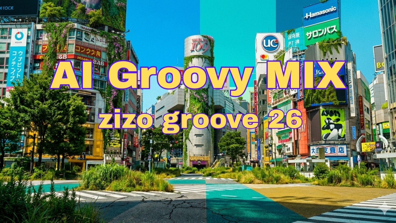 zg26 [ AI Groovy MIX ]  音楽生成AIでMIXを作ってみた