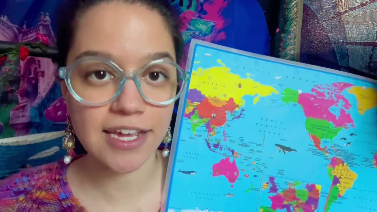 ASMR~ Soft World Geography Teacher