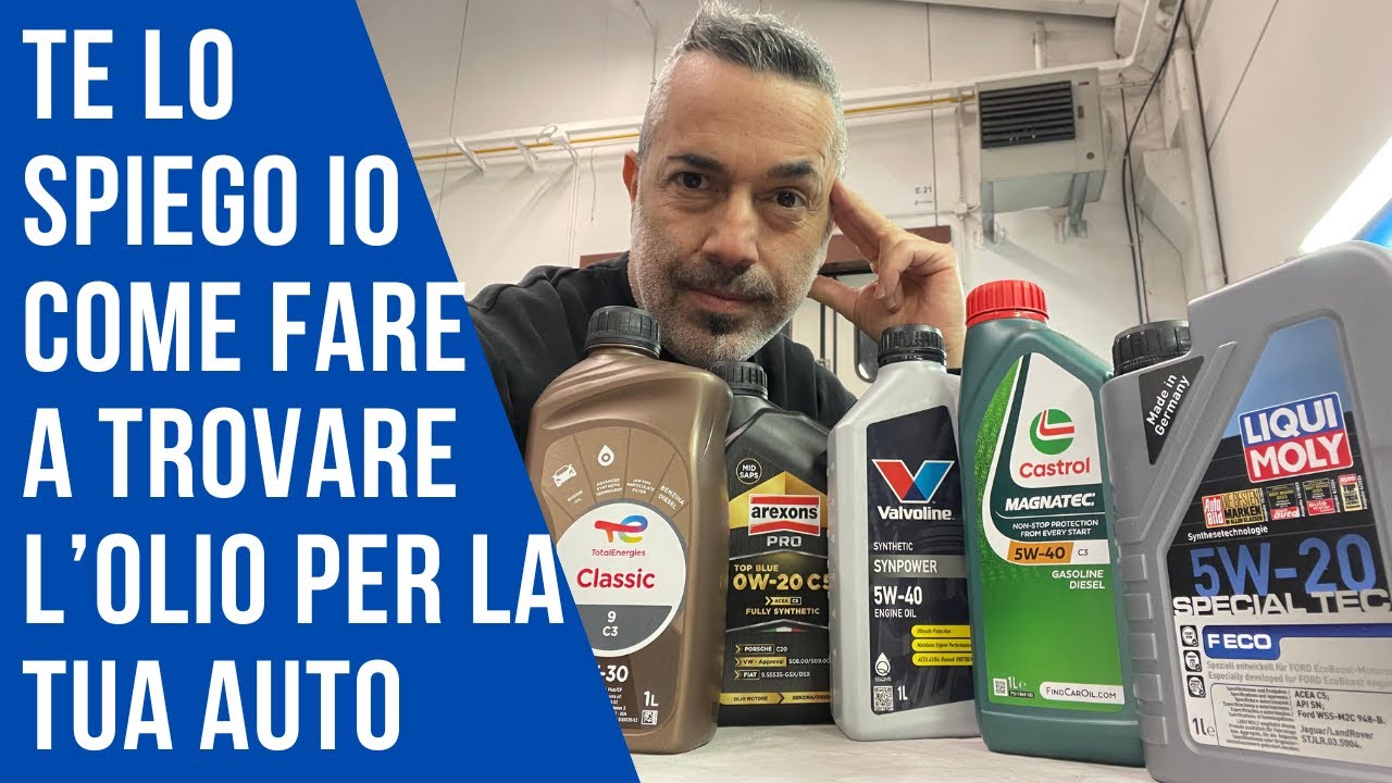 Che olio devo usare?