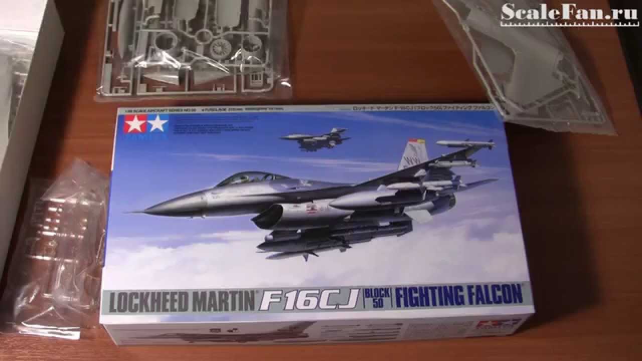 TAMIYA F-16CJ BLOCK 50 scale model 1/48