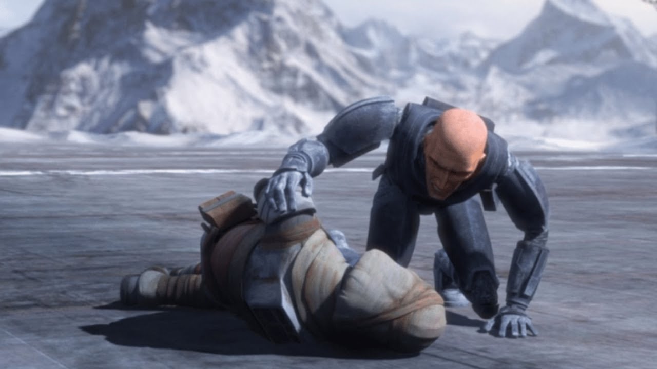Commander Mayday's Death Scene - Bad Batch Season 2 Episode 12