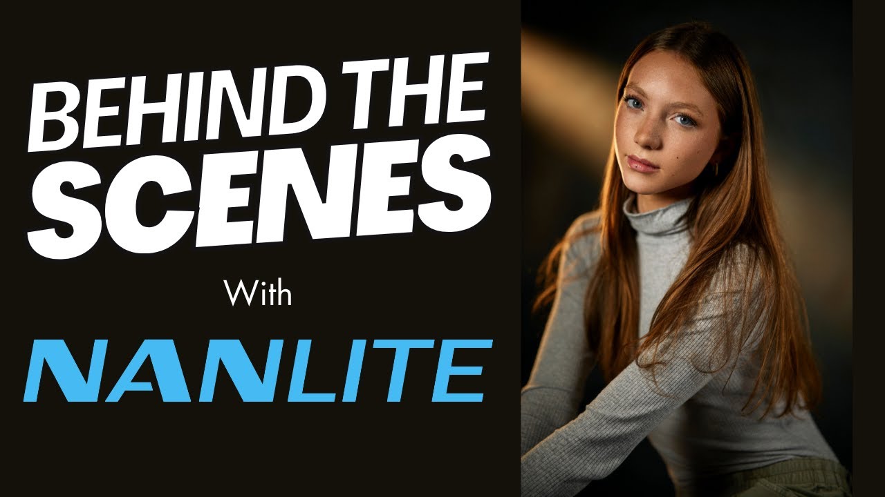 Behind the Scenes from Nanlite Continuous Light Portrait Workshop