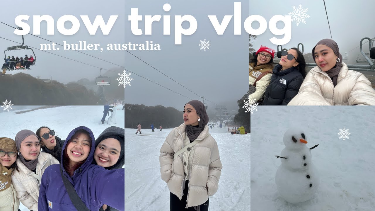 VLOG: snow trip to mt buller australia ❄️