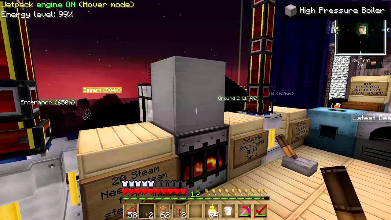 FTB Ultimate Pack Beginner Tutorial - MJ & Engines - Ep. 9