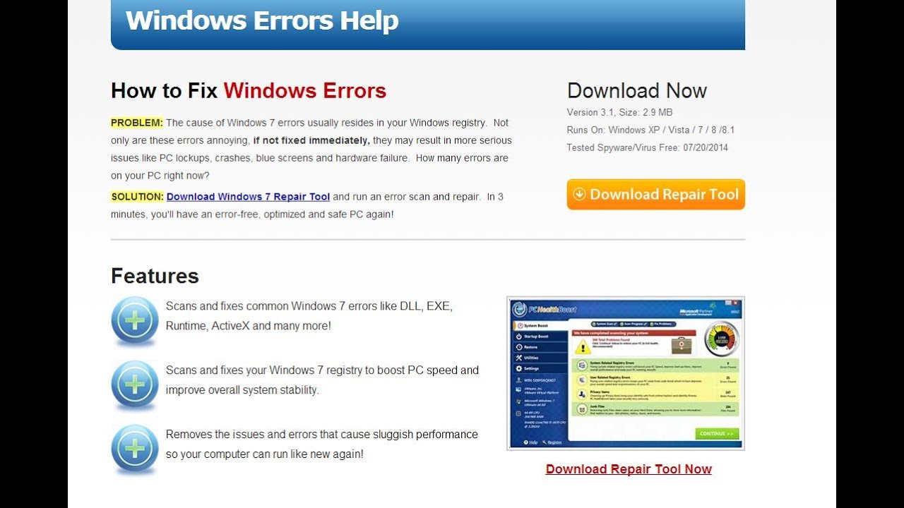 How to remove PcHealthBoost.com virus