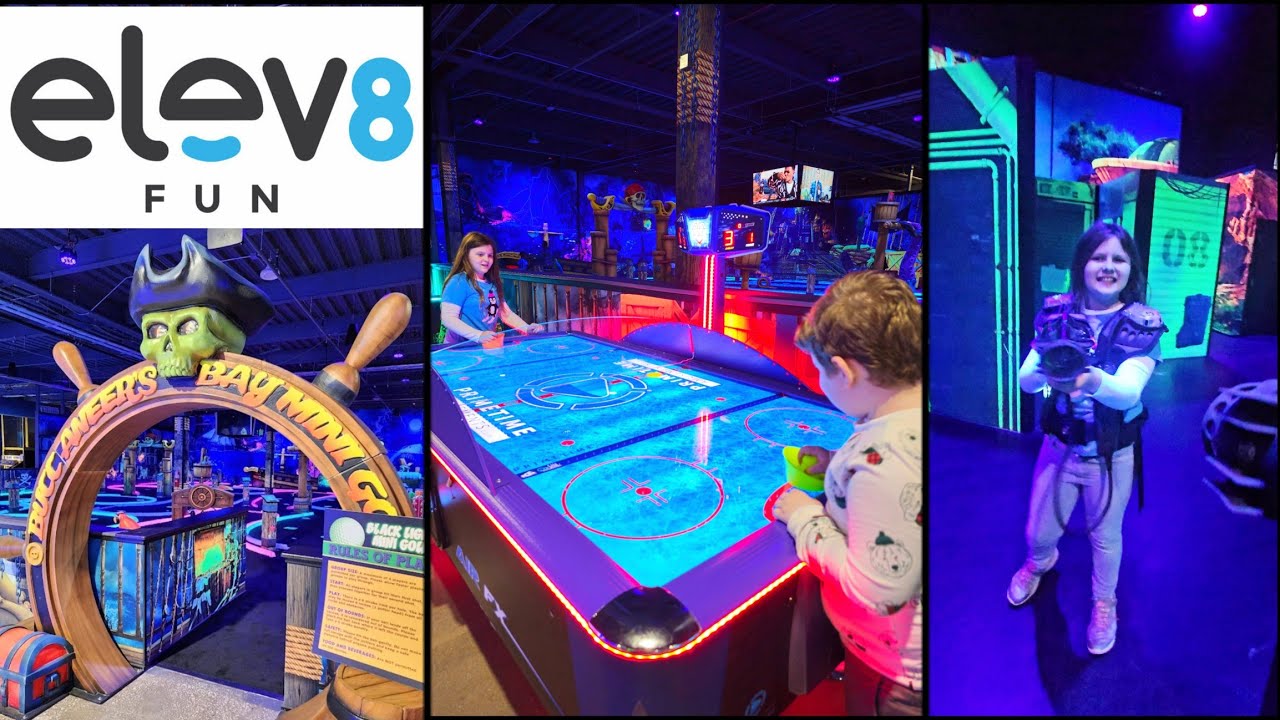 Elev8 Fun Tampa Worth a Visit? New Arcade in Tampa Florida Near Busch Gardens