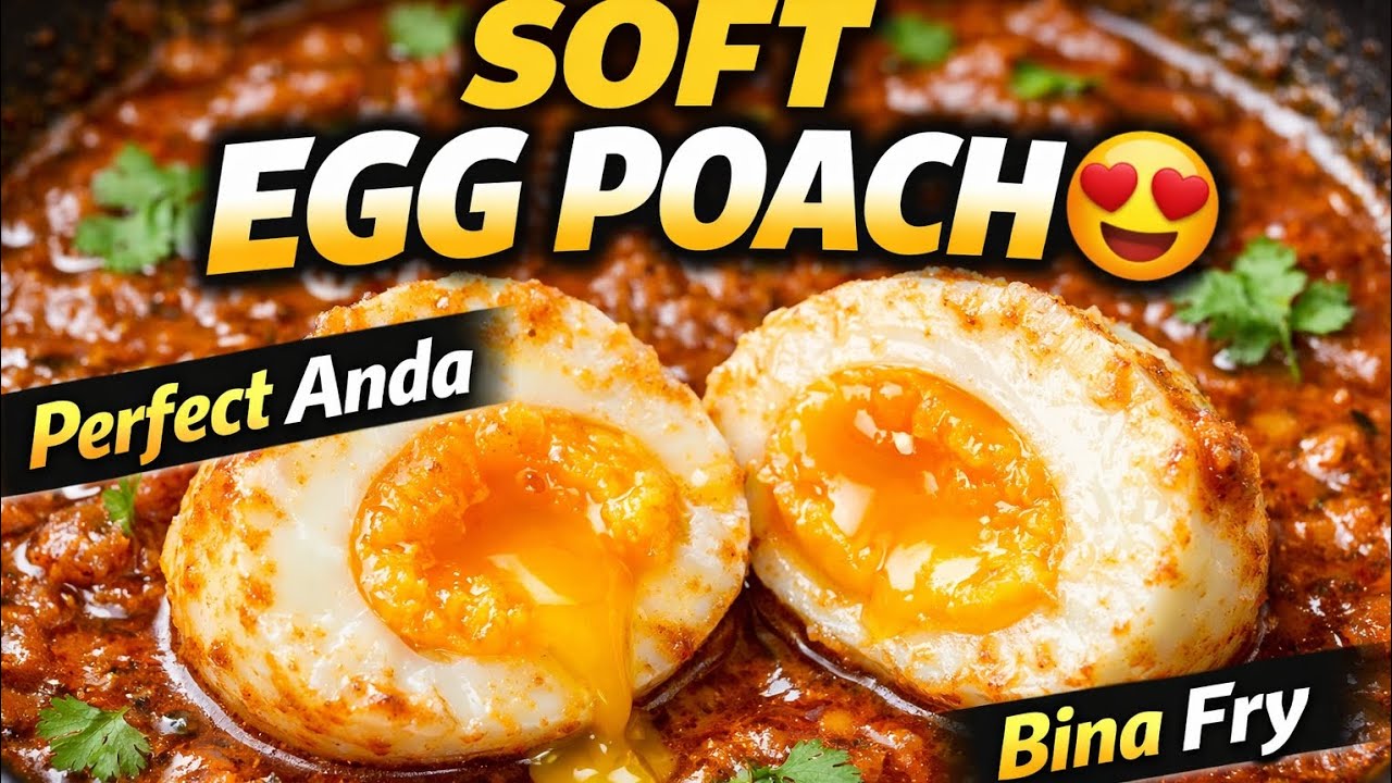 Anda Poach Gravy Recipe | Sabse Soft Egg Curry Ever || #nonvegrecipe #egglovers #andayrecipe 