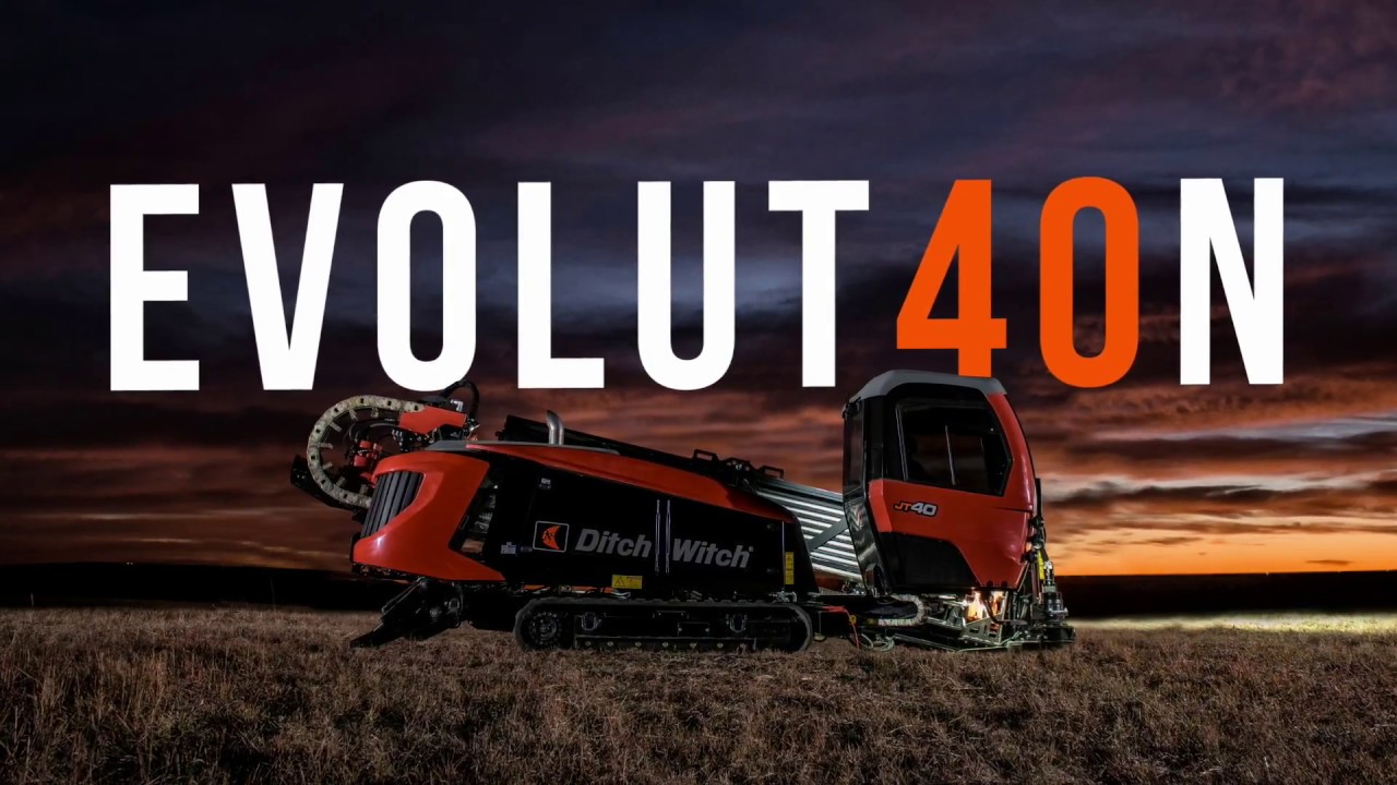 The JT40 Horizontal Directional Drill — Experience the Evolution