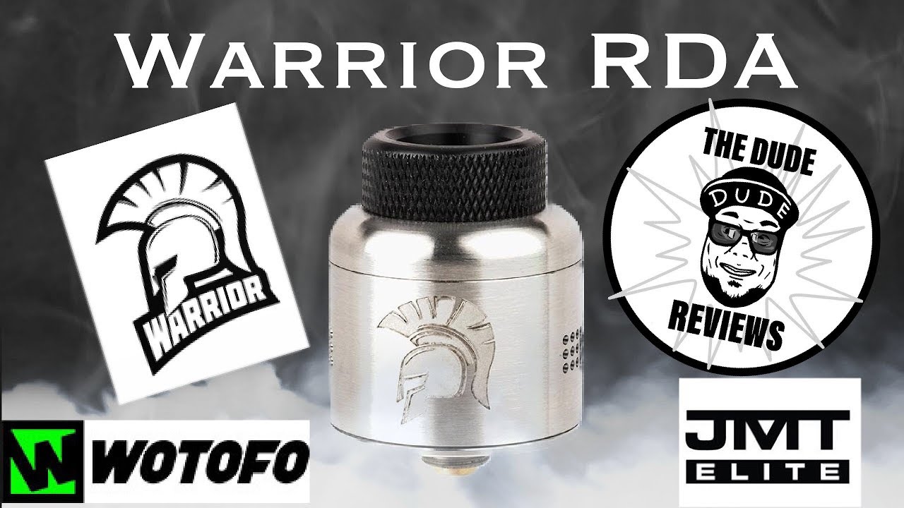 Warrior 25mm RDA by WOTOFO X JMT ELITE / Full Review, build and wick
