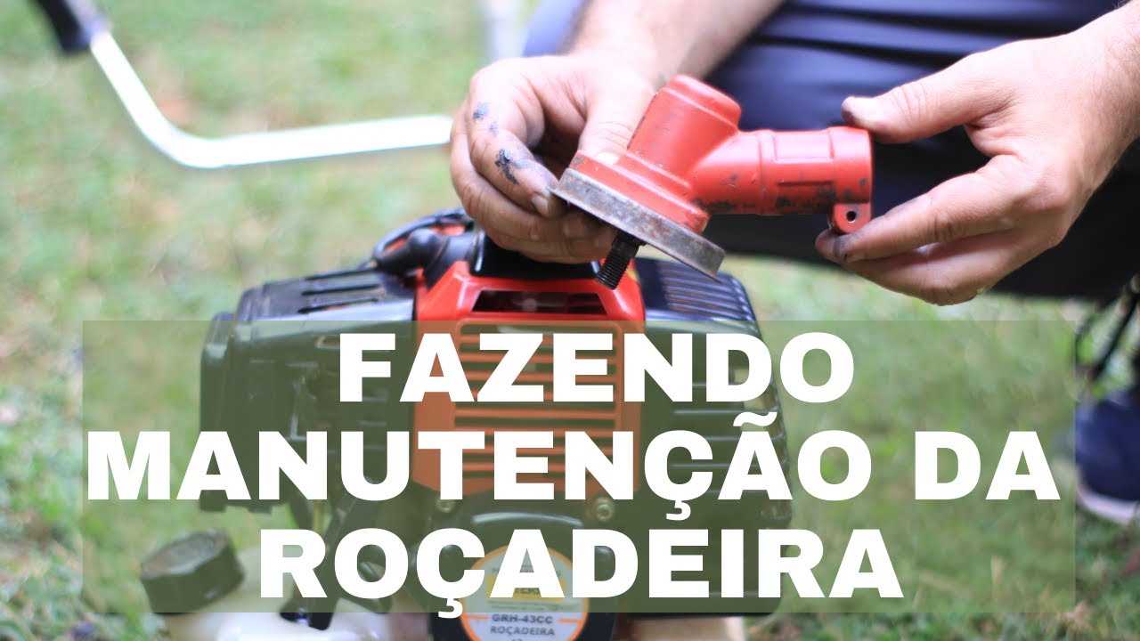 Dicas de manutenção da roçadeira