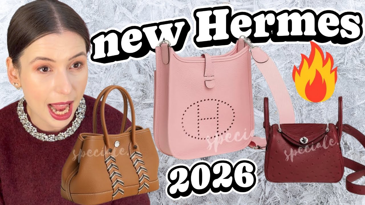 Самые модные цвета и сумки Hermes на 2026 год 🔥 Evelyne 23, Neo Garden Party, Plume 28, Mini Boli...