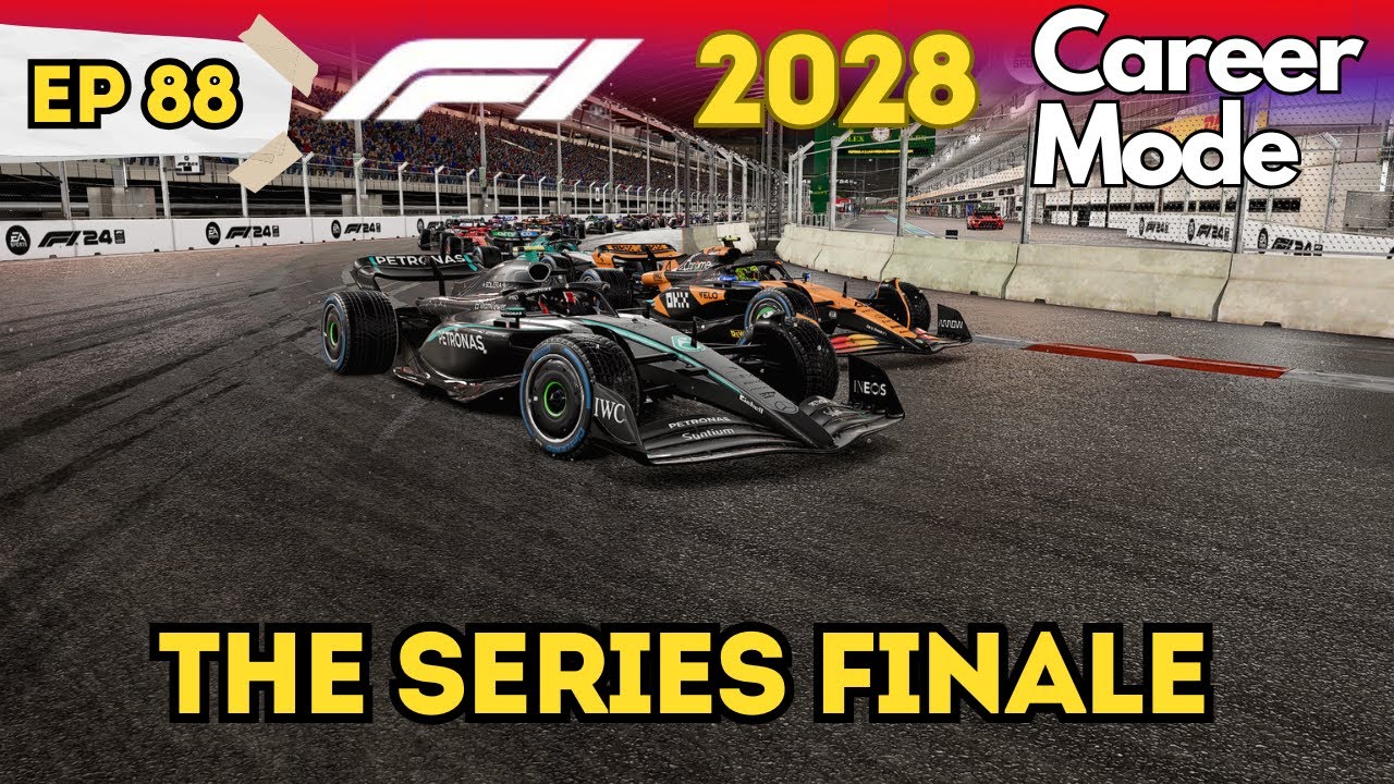 The Series Finale - Full Wet Race!! | F1 24 Driver Career Mode | EP 88