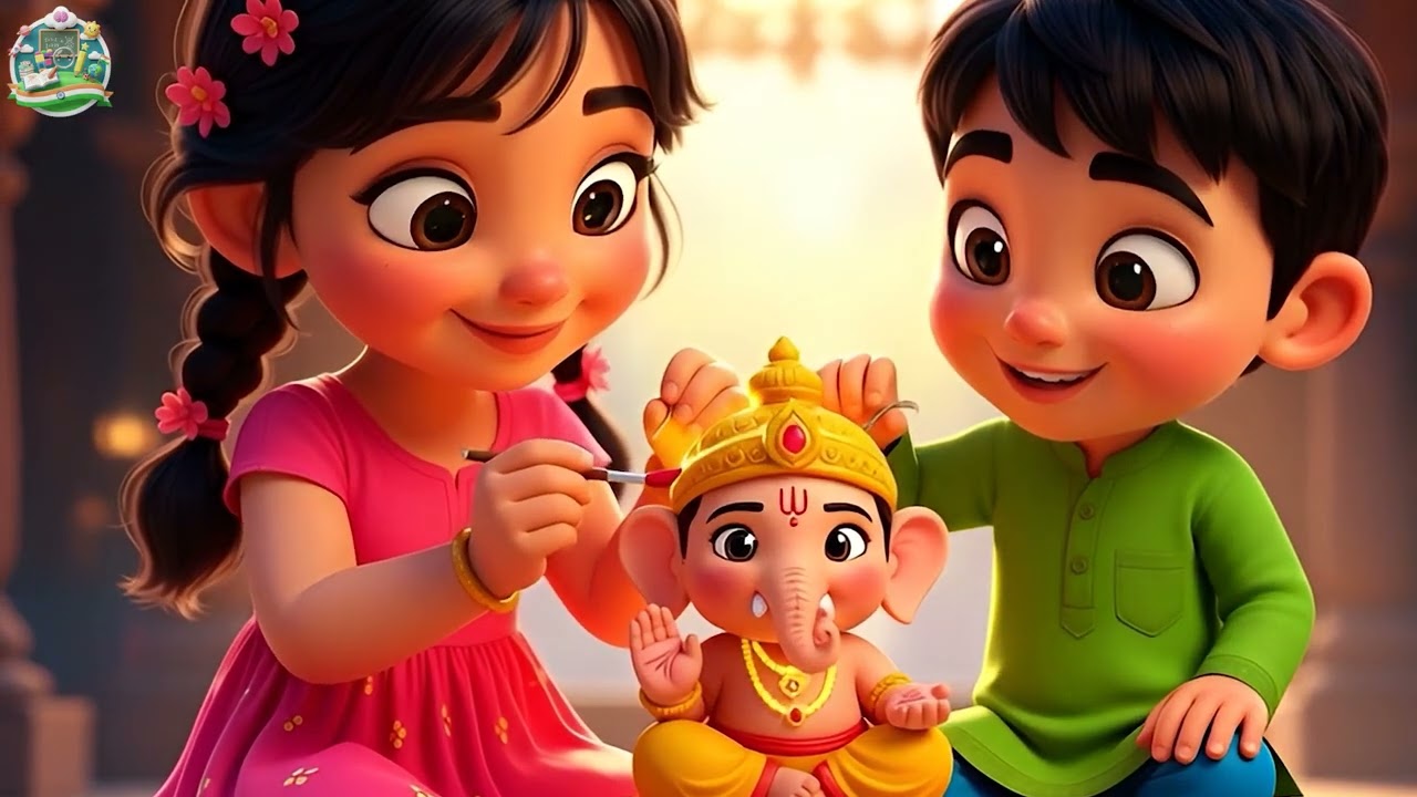 GANPATI SONG Kids. सुखकर्ता दुःखहर्ता 