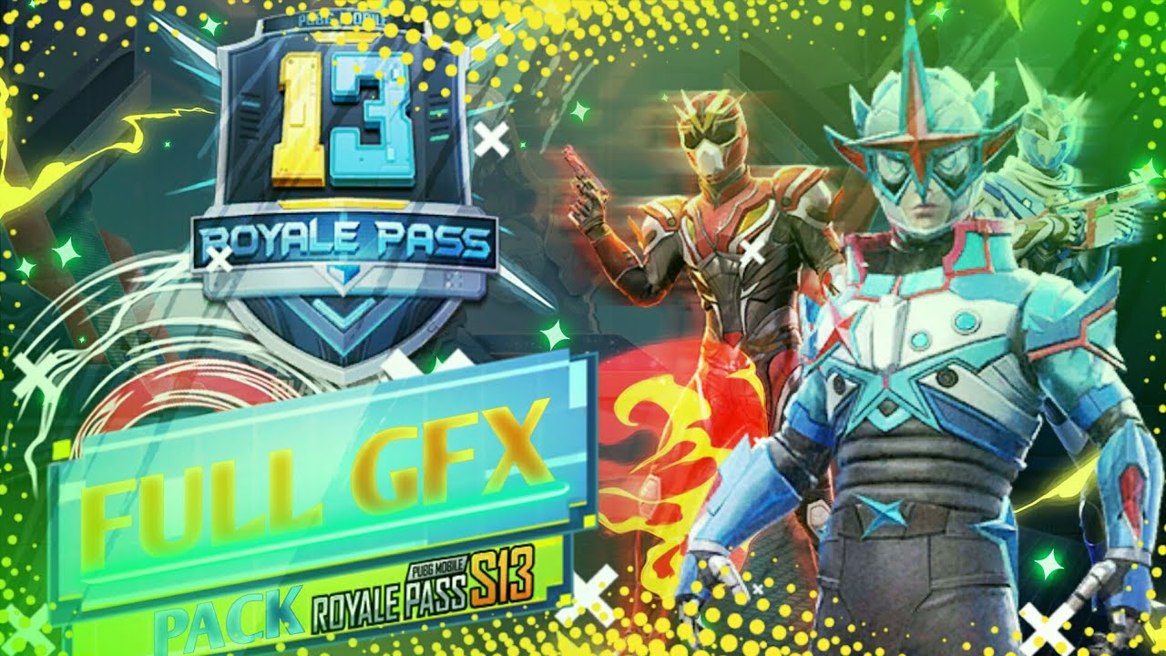 PUBG Season 13 graphics pack for Android / Pc | s13 gfx pack | Pscc
