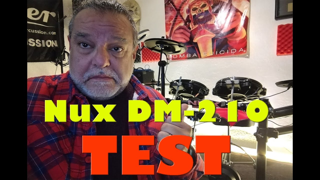 Batería NUX DM-210 Test y Analisis Final