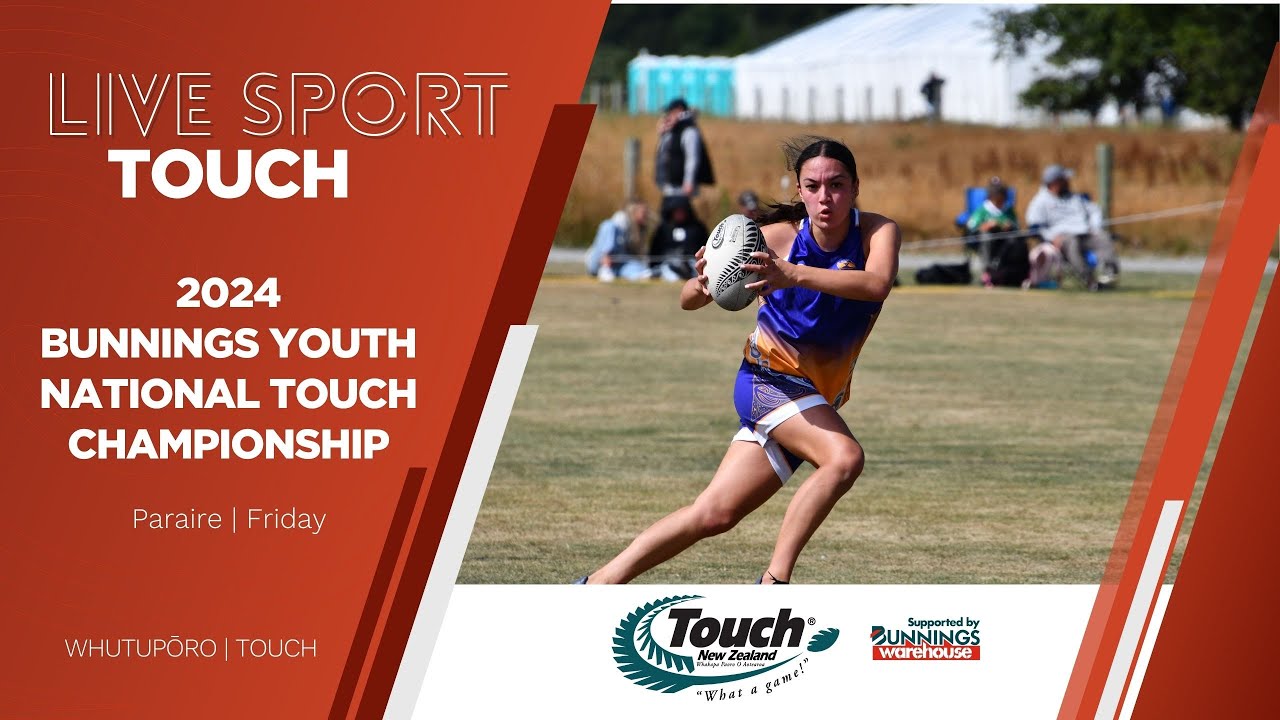 Touch | Day 1 | U16 Girls Pool A | Bay of Plenty v Wellington