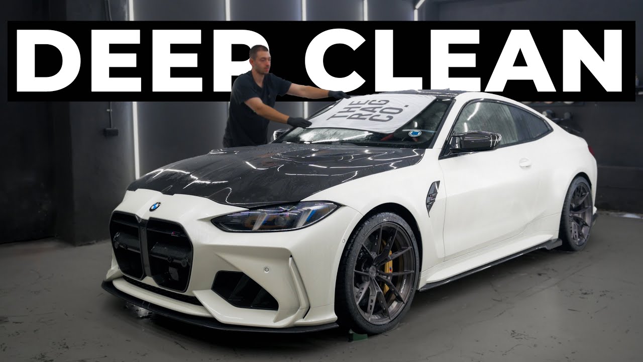 Deep Cleaning a BMW M4 ADRO - Car Detailing