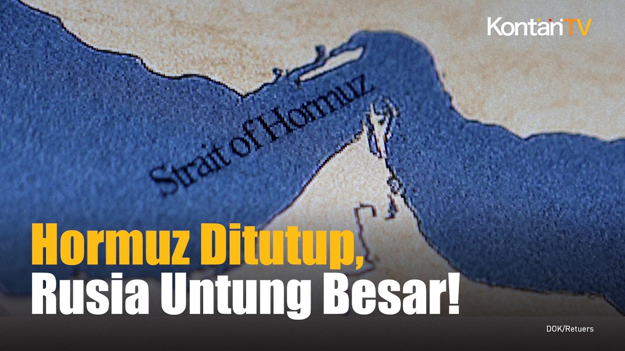 Iran Tutup Selat Hormuz, Rusia Jadi Pemenang Terbesar? Harga Minyak Terancam Naik!