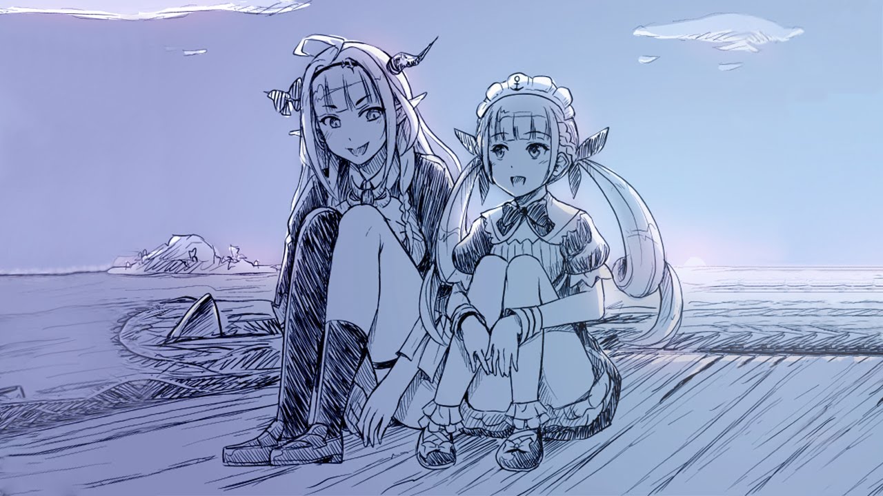 【Hololive】Seaside Reflections (Aqua・Coco Discussion) 【English Sub】