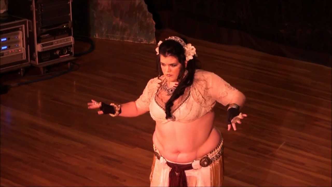 Savannah Demers of Northwest Bellydance Solo at First Night Spokane 2012