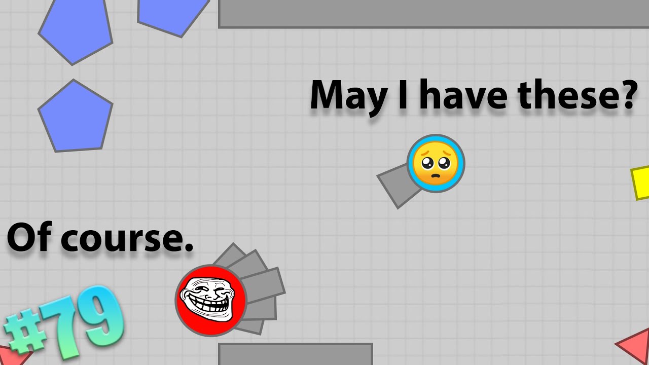 Diep.io BEST MOMENTS #79 | FUNNY AND TROLLING MOMENTS IN DIEPIO