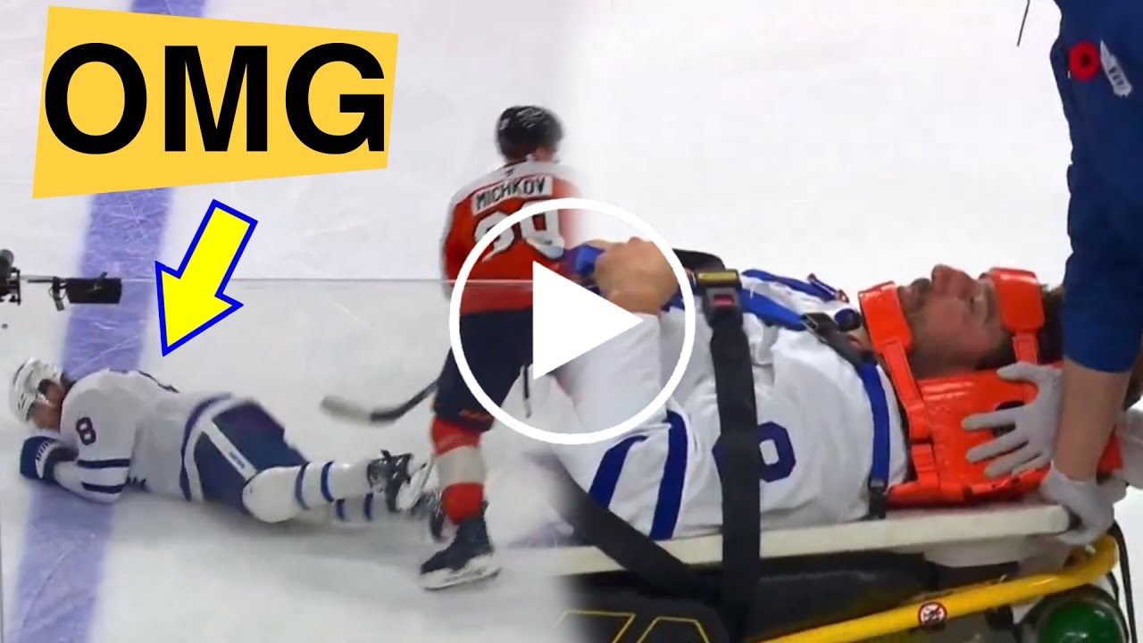 Kontuzja Chrisa Taneva | Obrońca Maple Leafs opuszcza mecz na noszach z Flyers | Wiadomości o Chr...