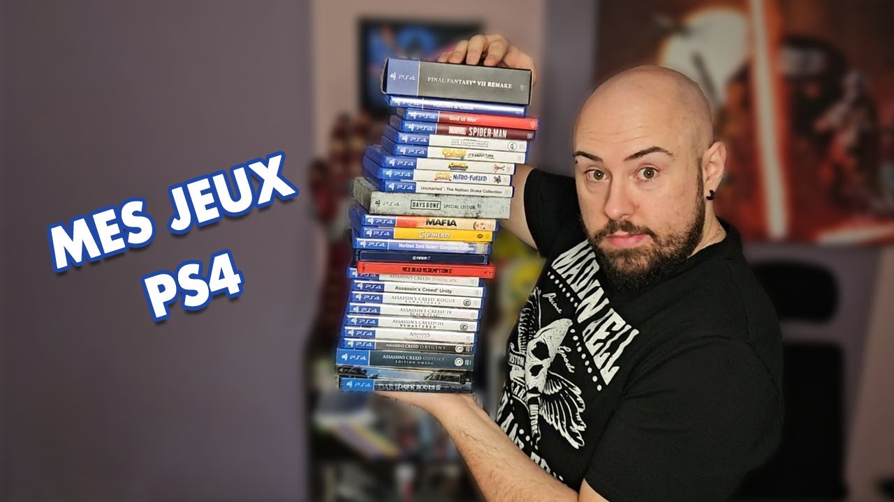 Ma (petite) COLLECTION de jeux PS4
