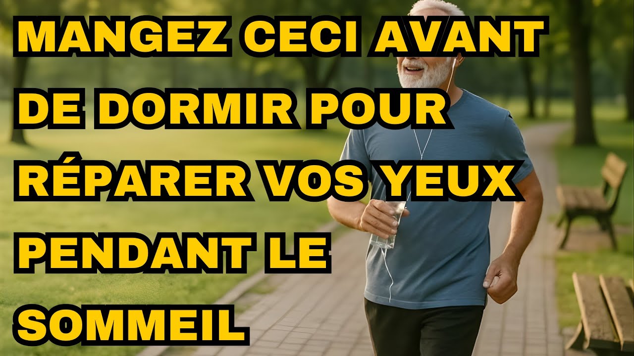 SENIORS : Mangez CECI avant de dormir pour réparer vos yeux pendant le sommeil | Shi Heng Yi