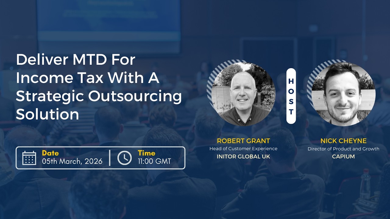 Deliver MTD For Income Tax With A Strategic Outsourcing Solution