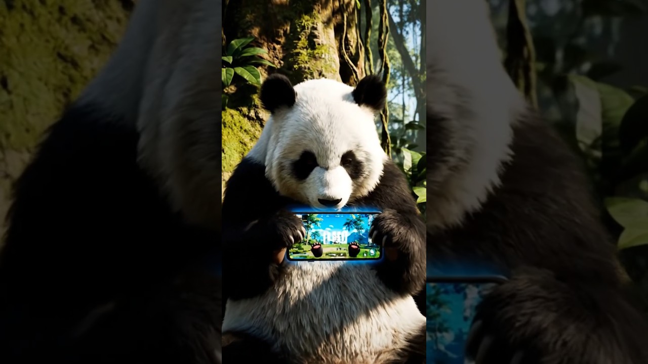 PubG playing panda 