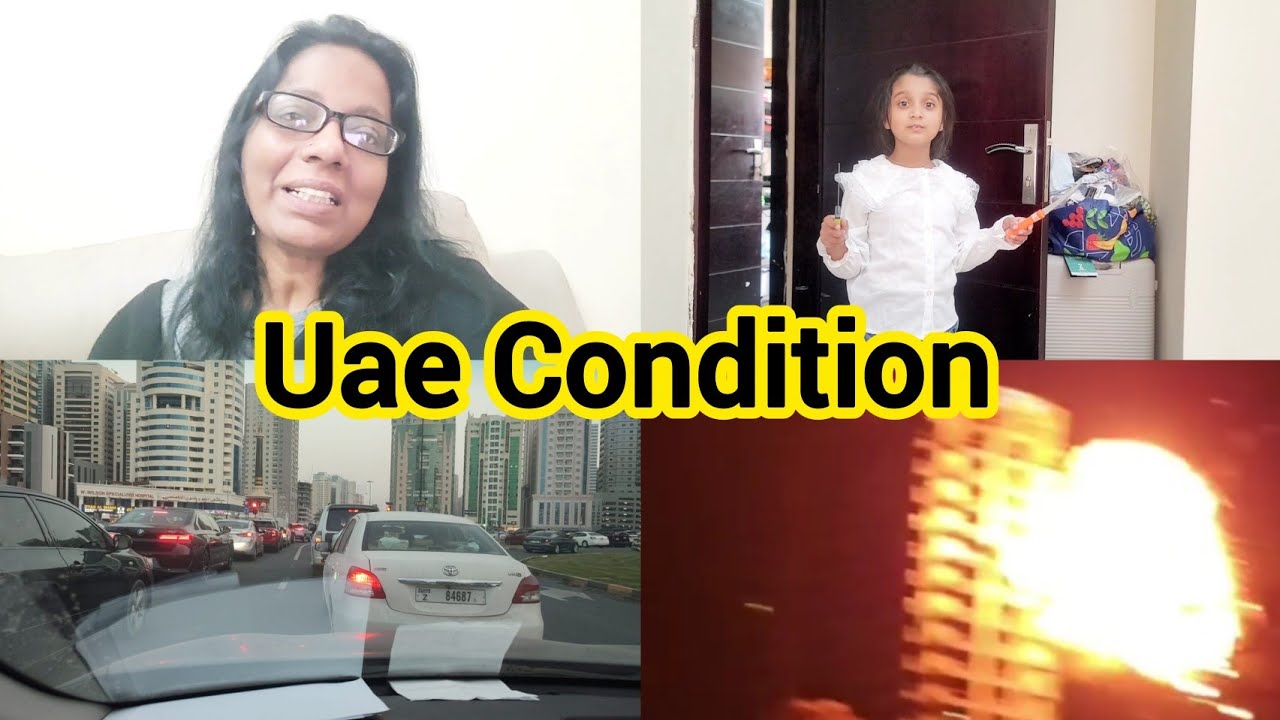 After attack UAE Condition/Saima Vlogs