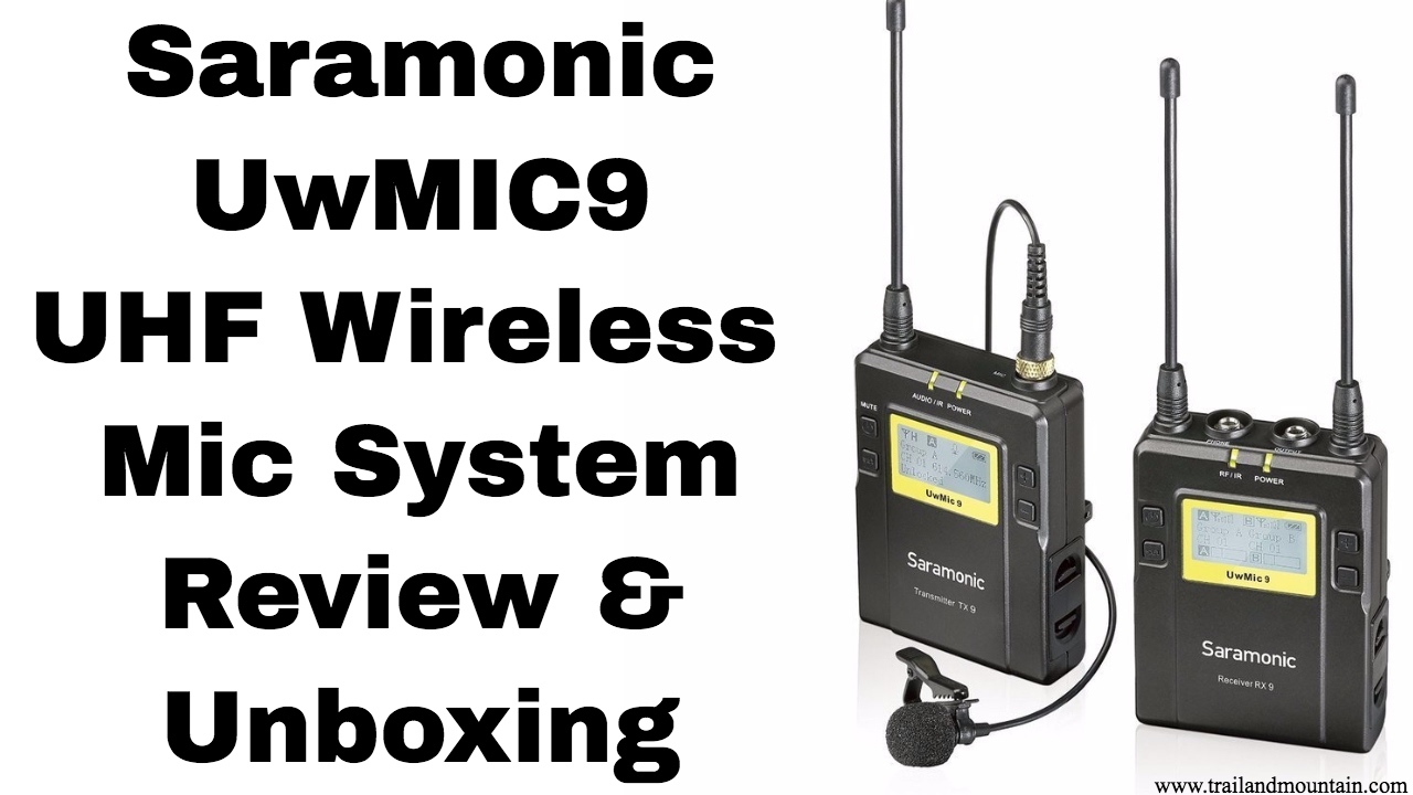 Saramonic UwMIC9 Wireless UHF Microphone Setup, Unboxing & Review