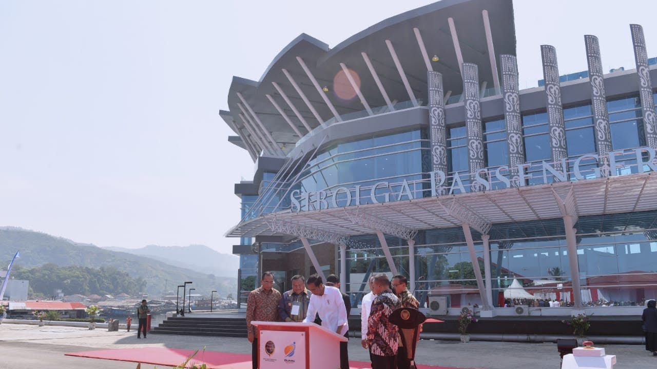 Presiden Jokowi Meresmikan Penataan dan Pengembangan Pelabuhan Sibolga, 17 Maret 2019