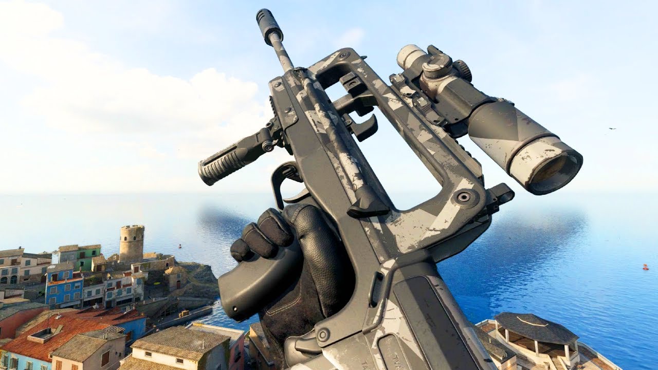 FAMAS Sniper and CQC Full-Auto FAMAS Loadout in Warzone Battle Royale Solos Gameplay