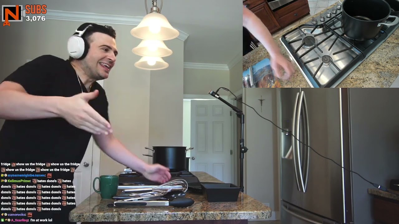 [08-02-2023] - Cooking collab with @onigirien  The battle between a new chef and a professional