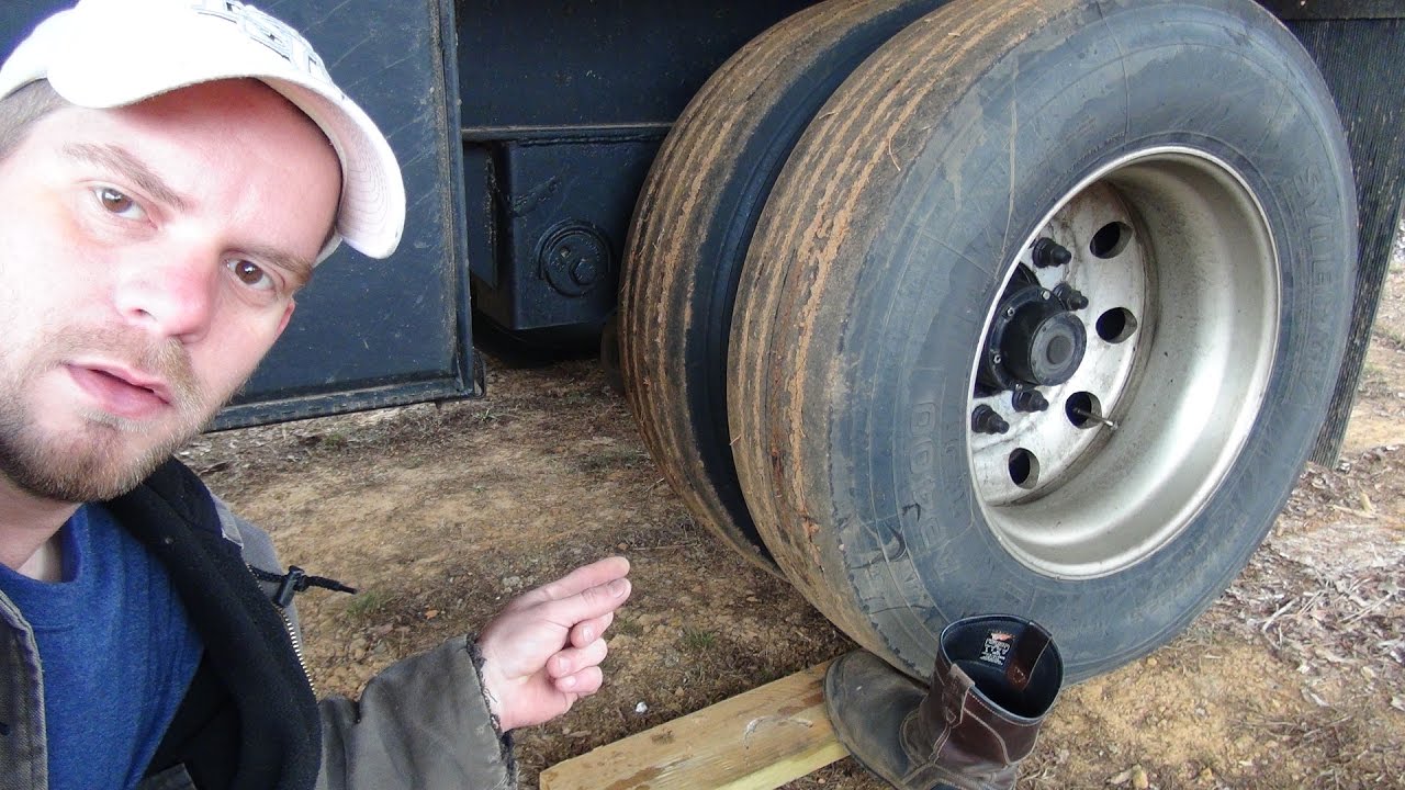 steel toe boots vs loaded semi truck!