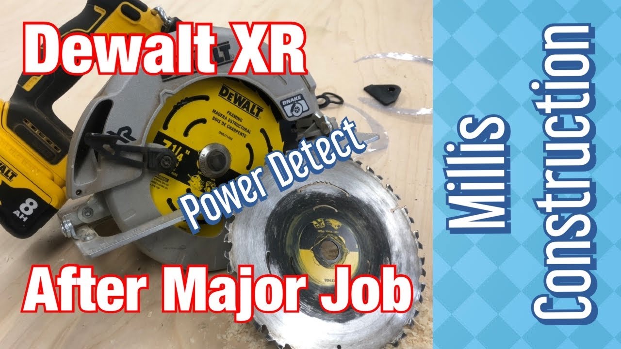 Dewalt Power Detect XR Circular Saw 10 day update!