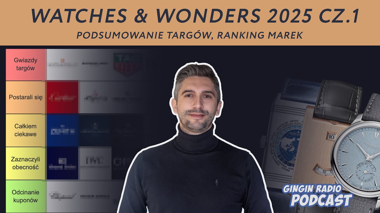Podsumowanie WATCHES & WONDERS 2025 - ranking marek, część 1.